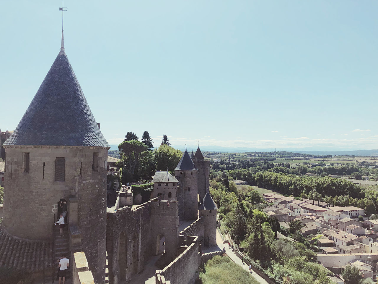 PANORAMIC SHOT OF BUILDINGS AGAINST SKY