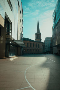 View of buildings in city