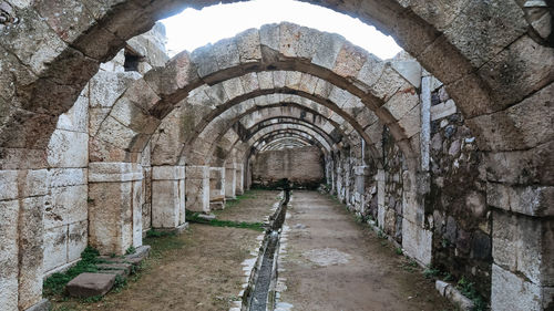 View of old ruins