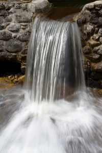 View of waterfall