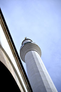 Low angle view of building against sky