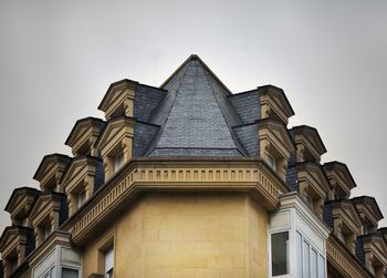 Low angle view of building against sky