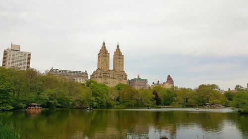 View of city with waterfront