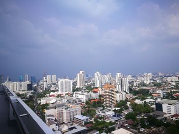 Cityscape against sky