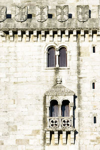 Full frame shot of belem tower