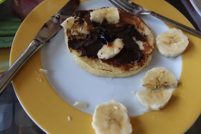 Close-up of food in plate