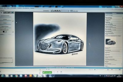 Close-up of text on metal