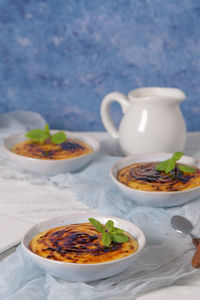 Close-up of food on table