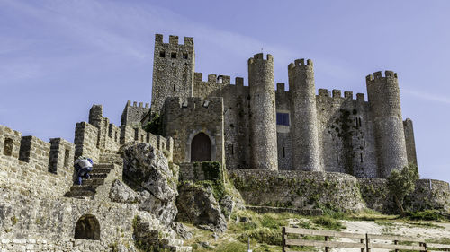 Old ruins against sky