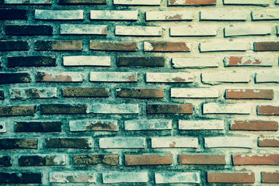 Full frame shot of brick wall