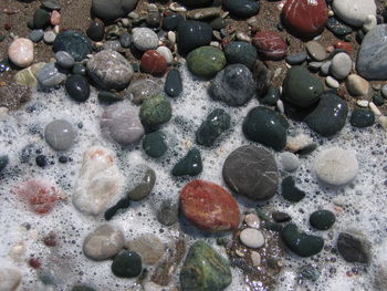 Close-up of pebbles