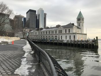 Buildings at waterfront