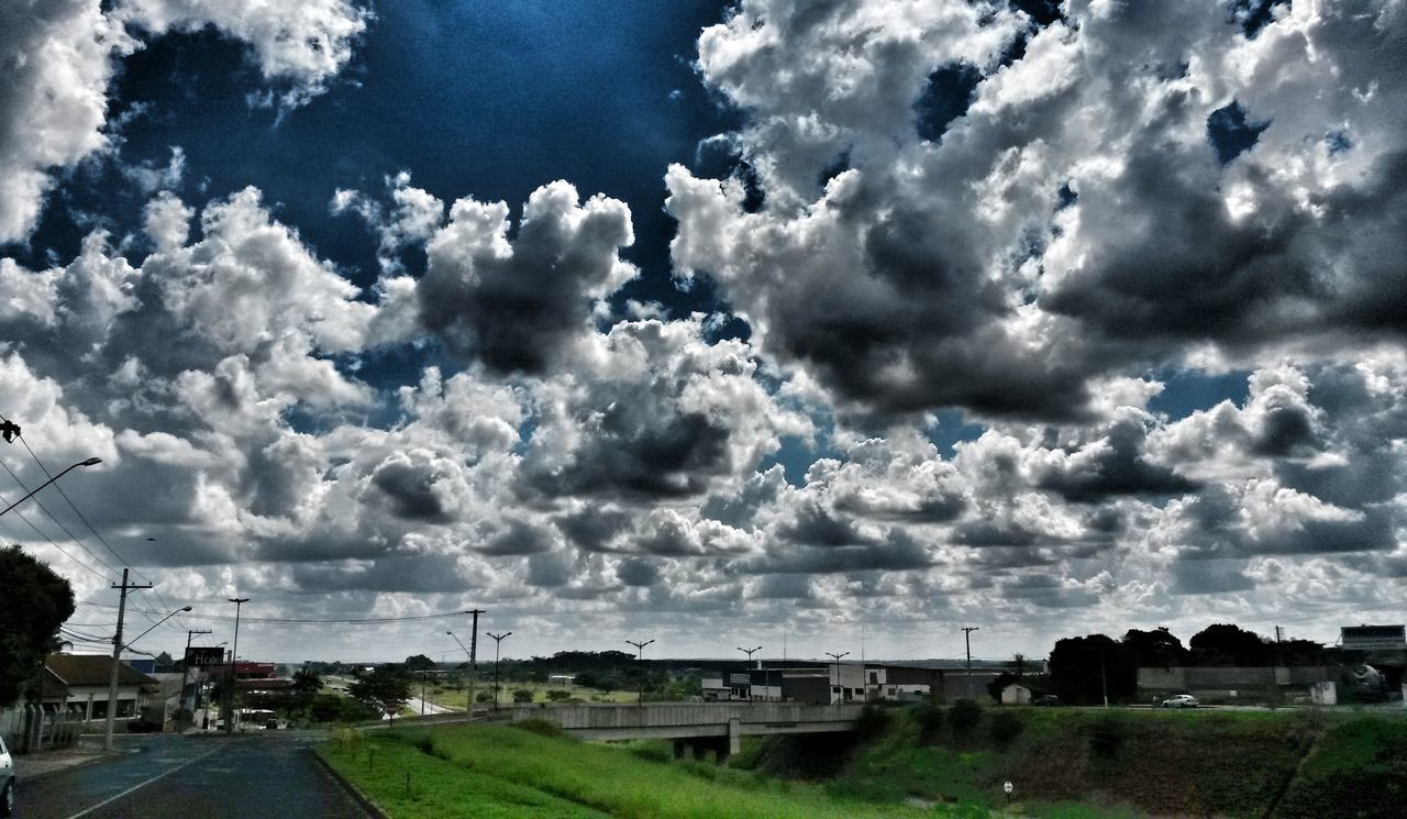 PANORAMIC VIEW OF CLOUDS OVER SKY