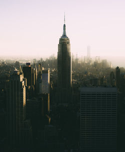 Skyscrapers in city
