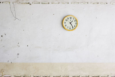 Clock on wall