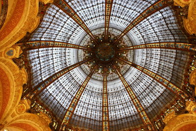 Low angle view of ceiling