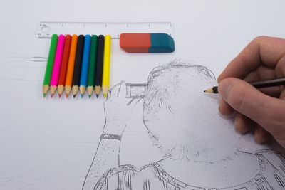 Close-up of multi colored wall