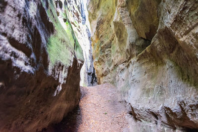 Panoramic view of waterfall