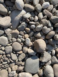 Full frame shot of stones