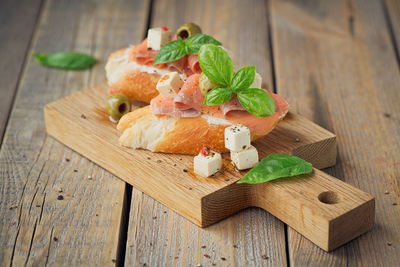 Bruschetta with