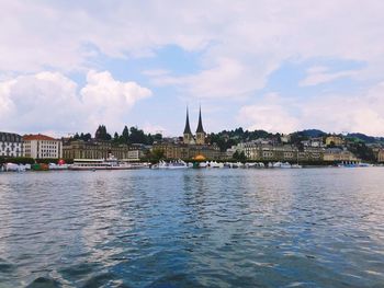 River with buildings in background