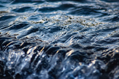 Full frame shot of rippled water