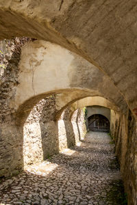 Corridor of building