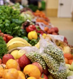 Various fruits in market