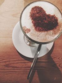 Close-up of coffee cup