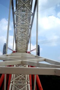 Low angle view of built structure against sky