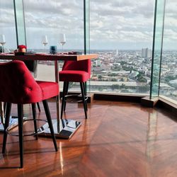 Chairs and table at home