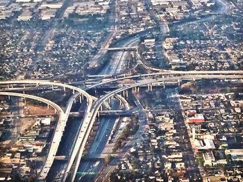 Aerial view of city