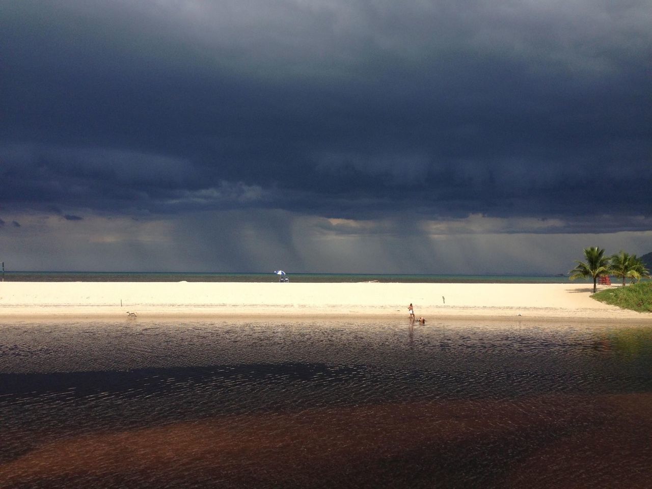 sky, sea, cloud - sky, horizon over water, cloudy, beach, water, scenics, weather, nature, beauty in nature, cloud, tranquil scene, transportation, overcast, tranquility, shore, silhouette, storm cloud, dusk