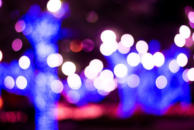 Defocused lights