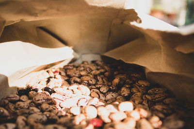 Close-up of coffee beans