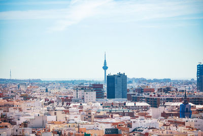 Cityscape against sky