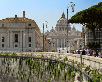 View of historical building in city