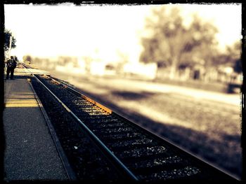 Railroad tracks