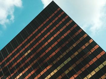 Low angle view of building against sky