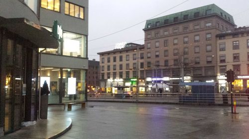 View of buildings in city