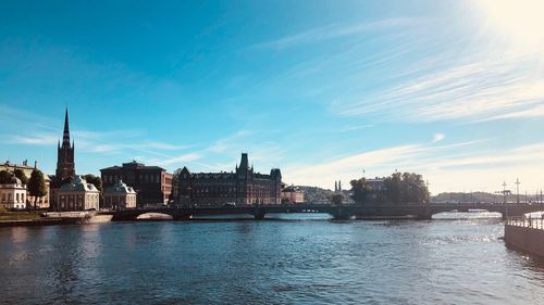 River with buildings in background