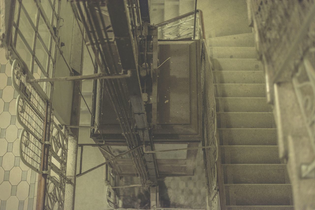 STAIRCASE OF OLD BUILDING