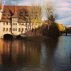 River with buildings in background