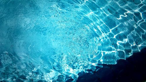 Full frame shot of swimming pool