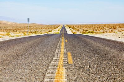 Road into desert