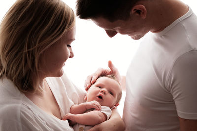 Mother and daughter baby