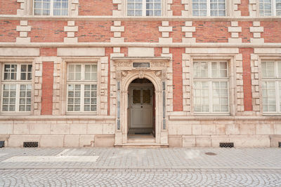 Exterior of building