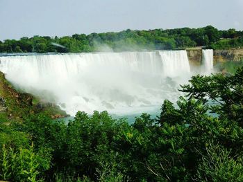 Waterfall in forest