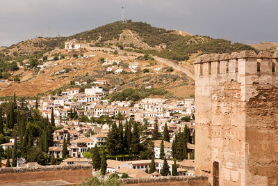 Buildings in a city