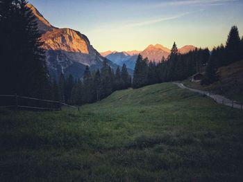 Landscape in countryside